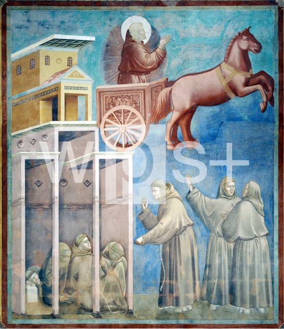 GIOTTO DI BONDONE｜炎の車の幻影