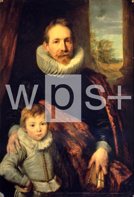 VAN DYCK Anton｜ギヨーム・リシャルドと息子の肖像