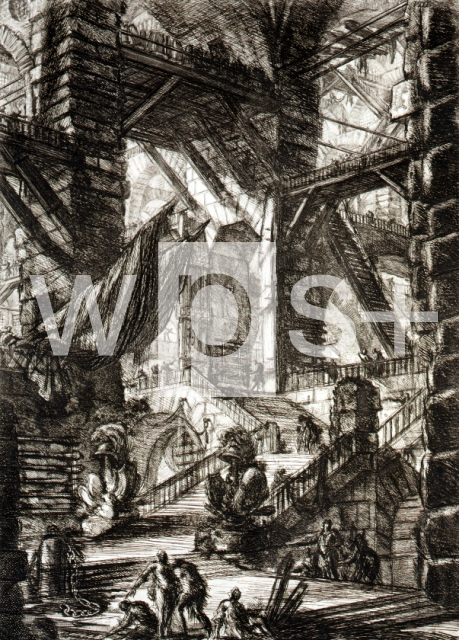 PIRANESI Giambattista｜牢獄・VIII