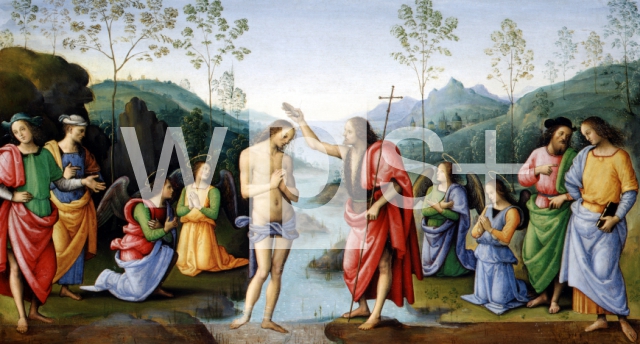 PERUGINO Pietro｜キリストの洗礼