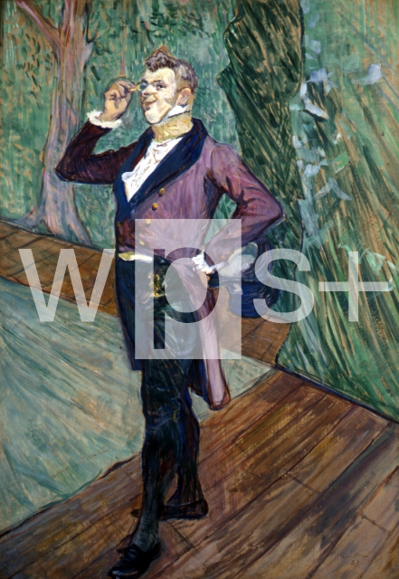 TOULOUSE-LAUTREC Henri de｜アンリ・サマリー、コメディー・フランセーズの俳優