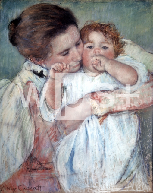 CASSATT Mary｜母と子