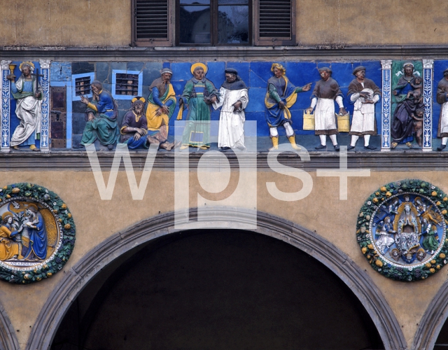 DELLA ROBBIA Giovanni｜七つの善行：囚人を訪問する事