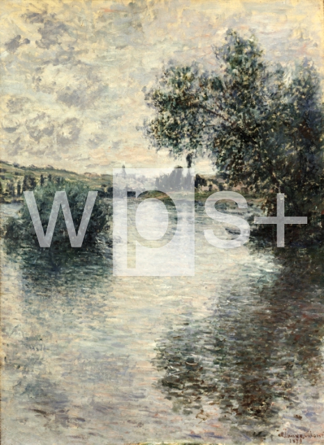 MONET Claude Oscar｜ヴェトゥイユのセーヌ川