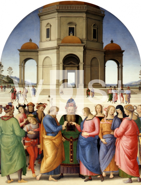 PERUGINO Pietro｜処女マリアの結婚