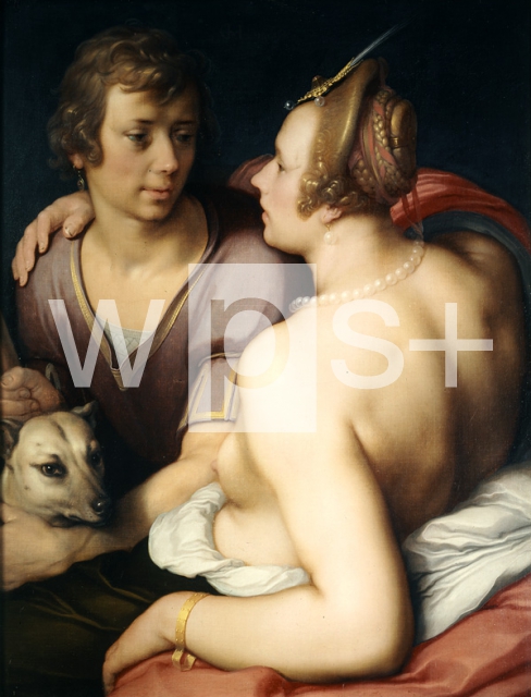 CORNELIS van Haarlem｜ヴィーナスとアドニス