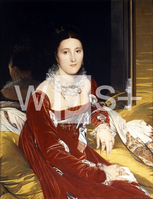 INGRES Jean Auguste Dominique｜セノンネ夫人