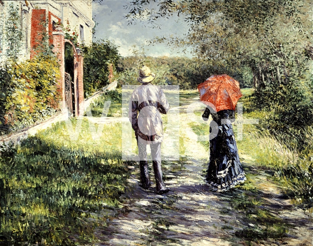 CAILLEBOTTE Gustave｜上がり坂