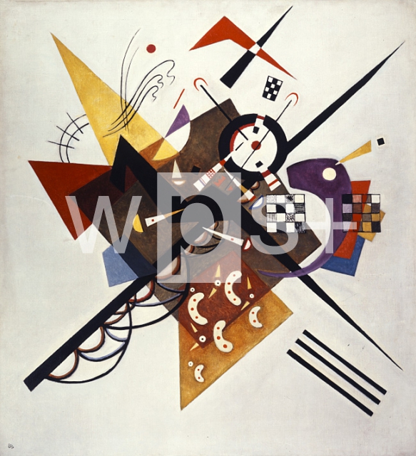 KANDINSKY Wassily ｜白い上に