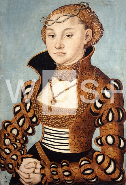 CRANACH Lucas｜サクソンの貴婦人の肖像