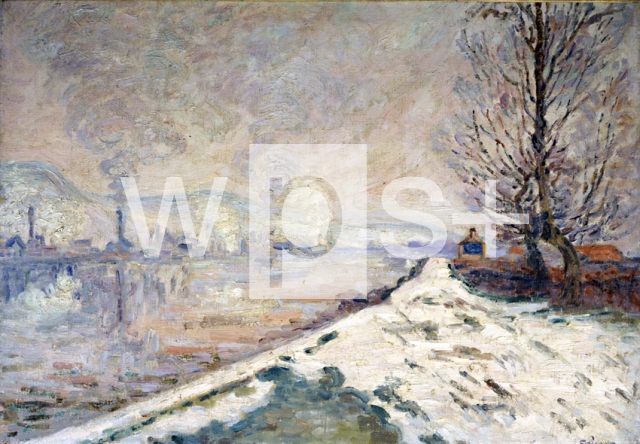 GUILLAUMIN Armand｜ルーアン、溶ける雪