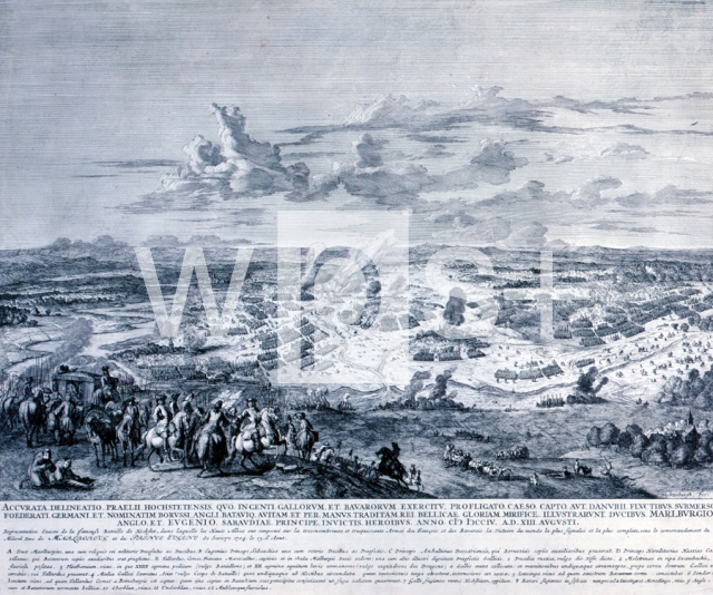 ブレンハイムの戦いで勝利したマールボロー、1704年8月13日 - 歴史 