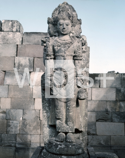 ｜プランバナン寺院、ブラフマー神像