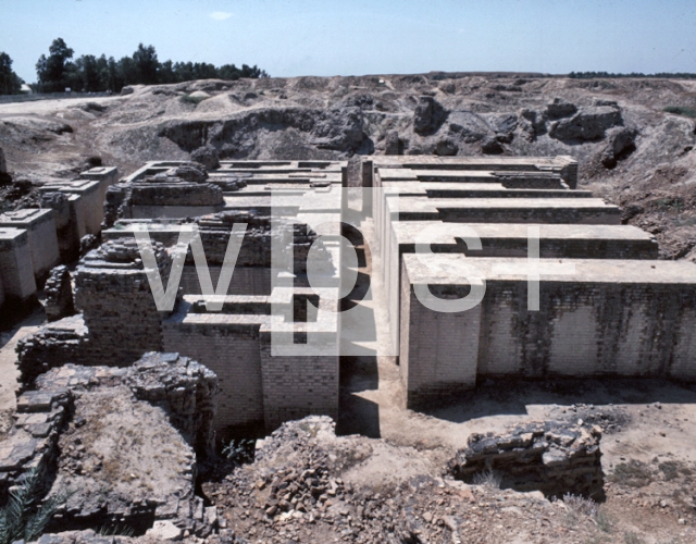 ｜バビロン遺跡、空中庭園