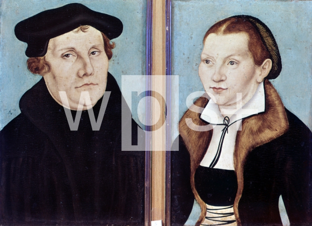 CRANACH Lucas｜ルターと妻カタリナ・フォン・ボラ