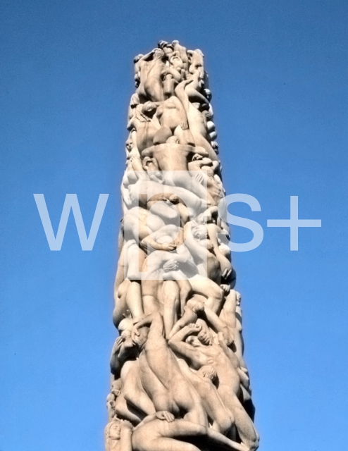 VIGELAND Gustav Afolf｜ヴィーゲラン彫刻公園（フログネル公園）、「モノリッテン」