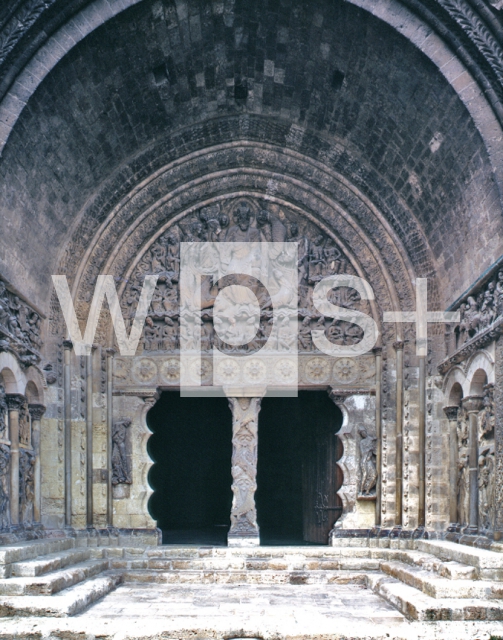 サン＝ピエール・ド・モワサック修道院「3組の獅子、パウロとエレミア」 - 建築 | wps+（ワールド・フォト・サービス）