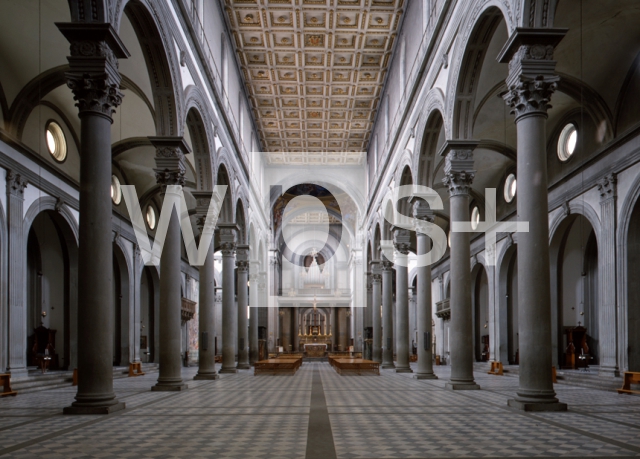 BRUNELLESCHI Filippo e ALTRI｜サン・ロレンツォ教会の身廊