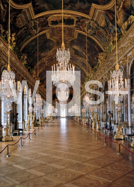 HARDOUIN-MANSART Jules & LE BRUN Charles｜ヴェルサイユ宮殿「鏡の間」