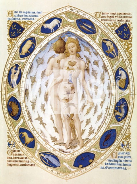 LIMBOURG Frères de｜人体とホロスコープ