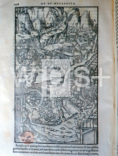 ｜「デ・レ・メタリカ」（鉱山書）の挿絵