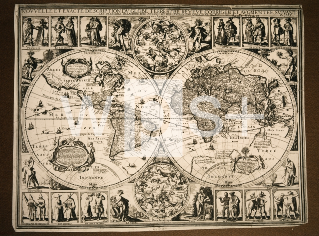 BLAEU Willem Janszoon｜ブラウによる世界地図