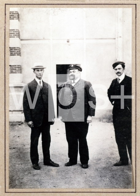 ｜ウィルバー・ライトとレオン・ボレ、1908年