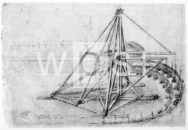 LEONARDO DA VINCI｜ダ・ヴィンチの自筆原稿「新しい運河開削機」