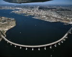 ｜サンディエゴ湾に架かるサンディエゴ・コロナド橋