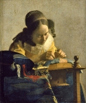 VERMEER Jan｜レースを編む女