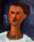 MODIGLIANI Amedeo｜若い娘の肖像