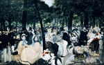 MANET Edouard ｜テュイルリー公園の音楽会