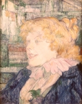 TOULOUSE-LAUTREC Henri de｜アーヴルのスターのイギリス娘