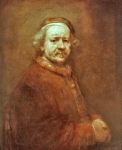 REMBRANDT Harmensz van Rijn｜自画像、63才