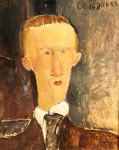 MODIGLIANI Amedeo｜ブレーズ・サンドラールの肖像