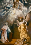 EL GRECO (Doménikos Theotokópoulos)｜受胎告知