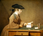 CHARDIN Jean-Baptiste Simeon｜カードの家