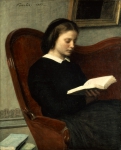 FANTIN-LATOUR Henri ｜読書する人