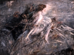 BOLDINI Giovanni｜孔雀の羽根とルイーザ・カザーティ伯爵夫人