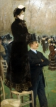 DE NITTIS Giuseppe｜ブローニュの森の競馬場にて