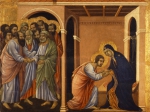 DUCCIO DA BUONINSEGNA｜聖母と使徒達