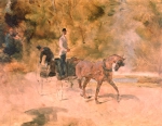 TOULOUSE-LAUTREC Henri de｜二輪馬車