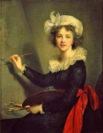 VIGEE-LEBRUN Elisabeth Louis｜自画像