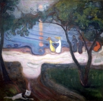 MUNCH Edvard｜渚の踊り