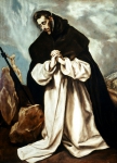 EL GRECO (Doménikos Theotokópoulos)｜祈りを捧げる聖ドミニコ