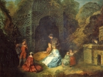 WATTEAU Jean Antoine｜フルート奏者