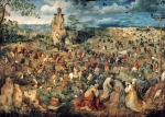 BRUEGHEL Pieter 'The Elder'｜十字架を担うキリスト