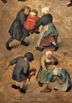 BRUEGHEL Pieter 'The Elder'｜子供の遊戯（部分）