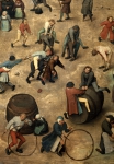 BRUEGHEL Pieter 'The Elder'｜子供の遊戯（部分）