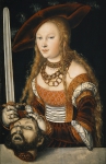 CRANACH Lucas｜ホロフェルネスの首を持つユーディット